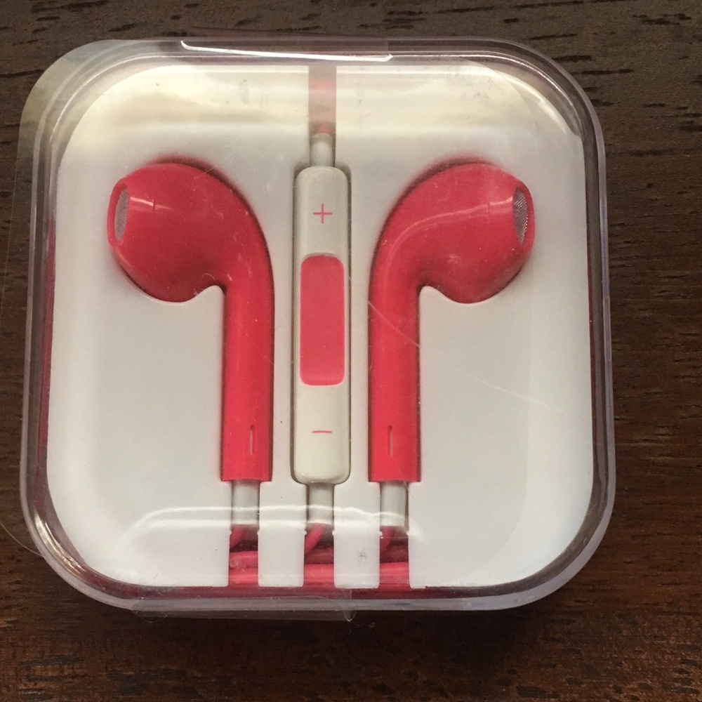 Pink Ear Buds