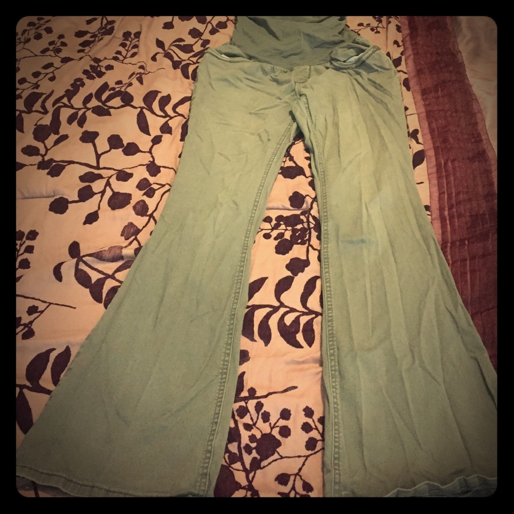 Grey maternity pants