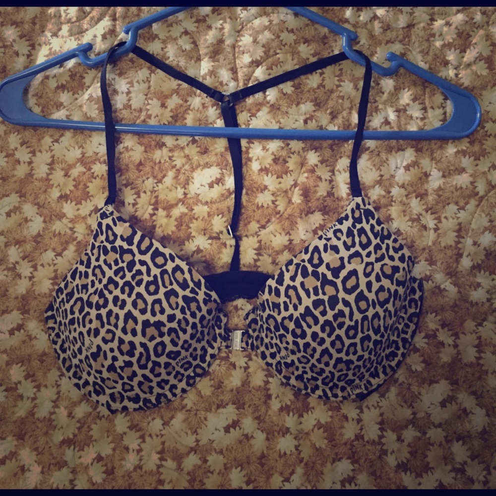 PINK Victoria's Secret T-Back Bra 34 C