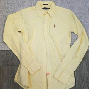 Pale Yellow Ralph Lauren button up