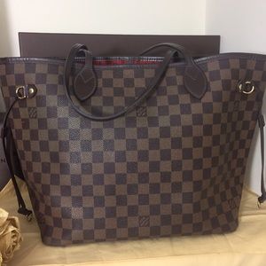❌SOLD❌💯Auth. Louis Vuitton Neverfull MM, Damier