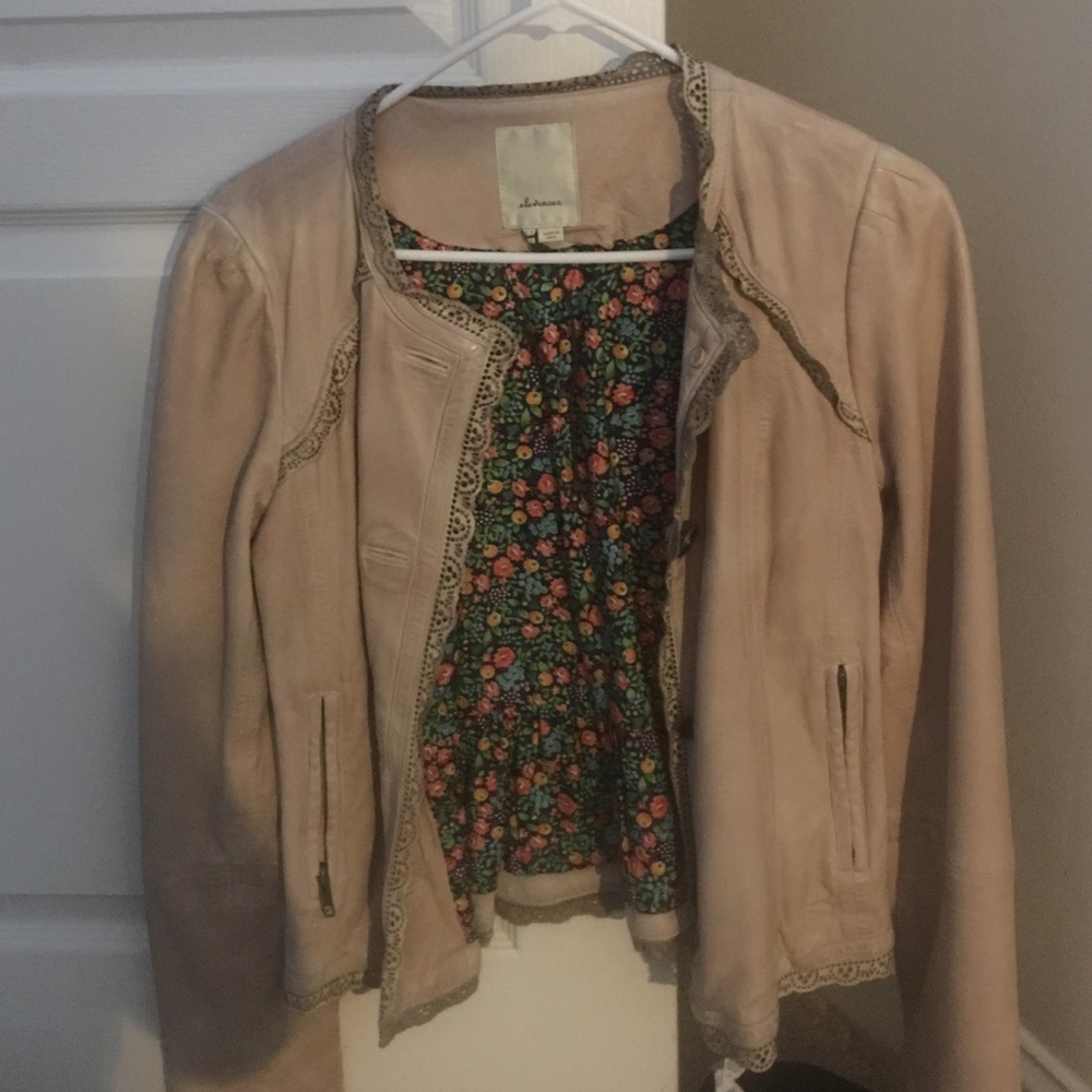 Leather jacket from anthro!