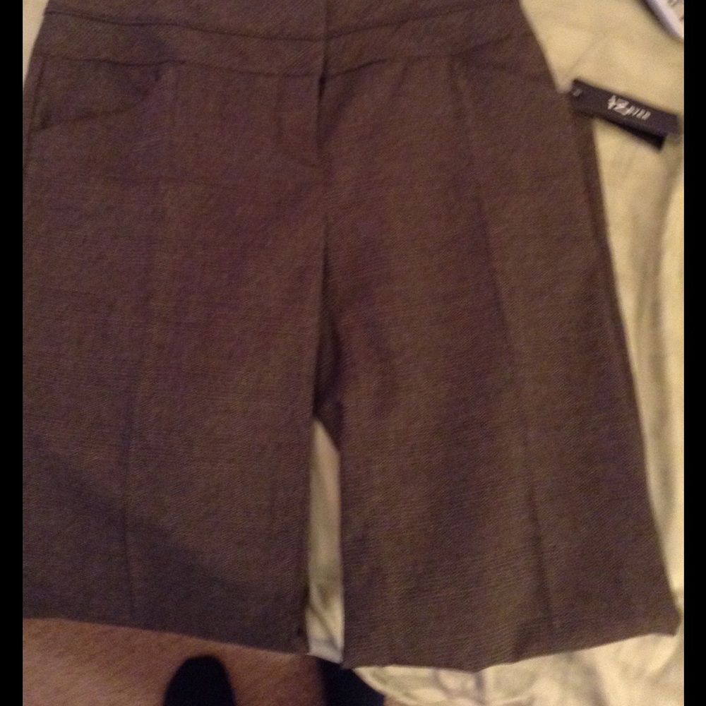 Petite Brown dress pants