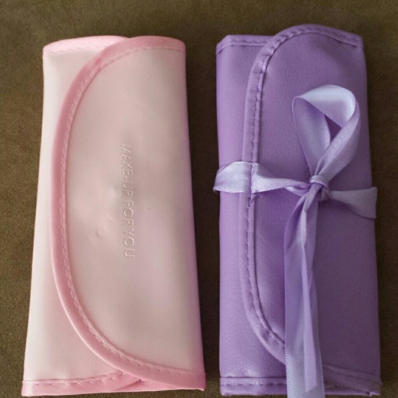 2 bundles 7pcs make up brushes (pink and purple) - Picture 2 of 2