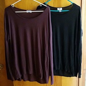 💥Closet CLOSING 💥Bundle of 2 tunic tops