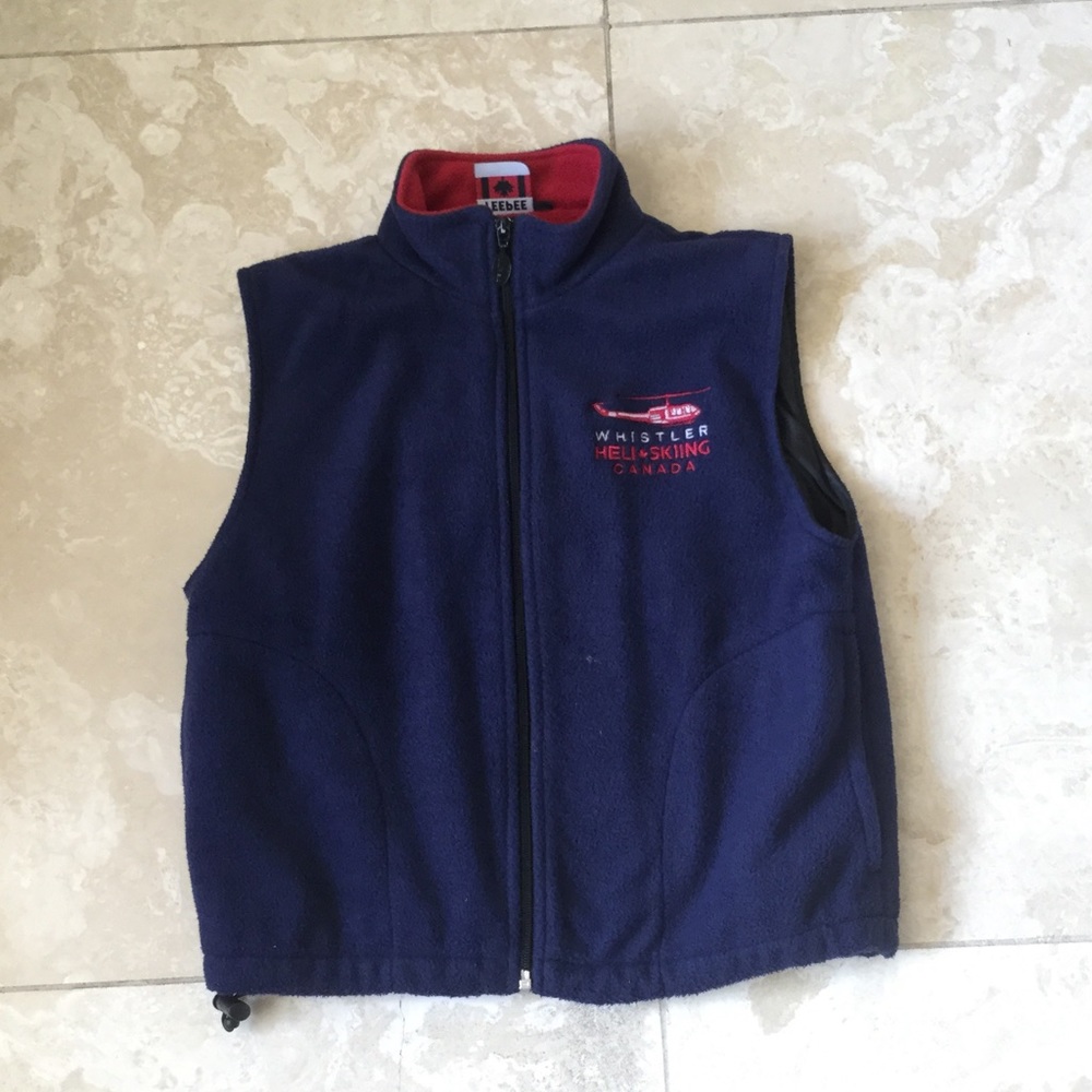 Kids fleece vest
