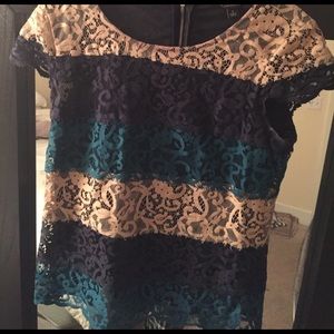 Ann Taylor lace blouse