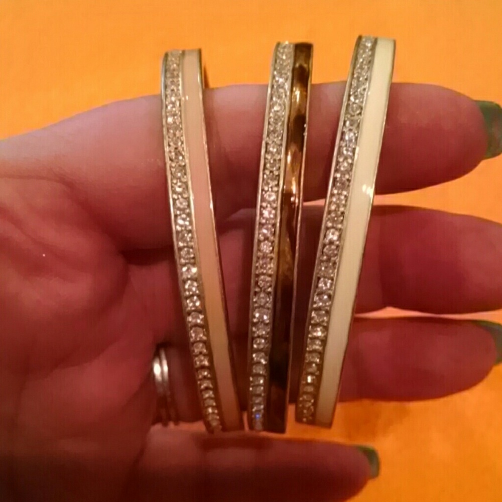 Lia Sophia set of 3 Bracelets