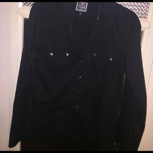 Black button up Express shirt