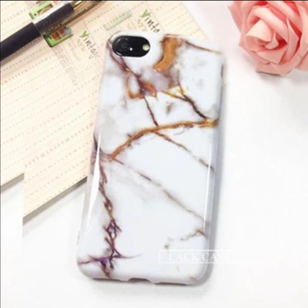 Gold Marble Case and FREEBIE