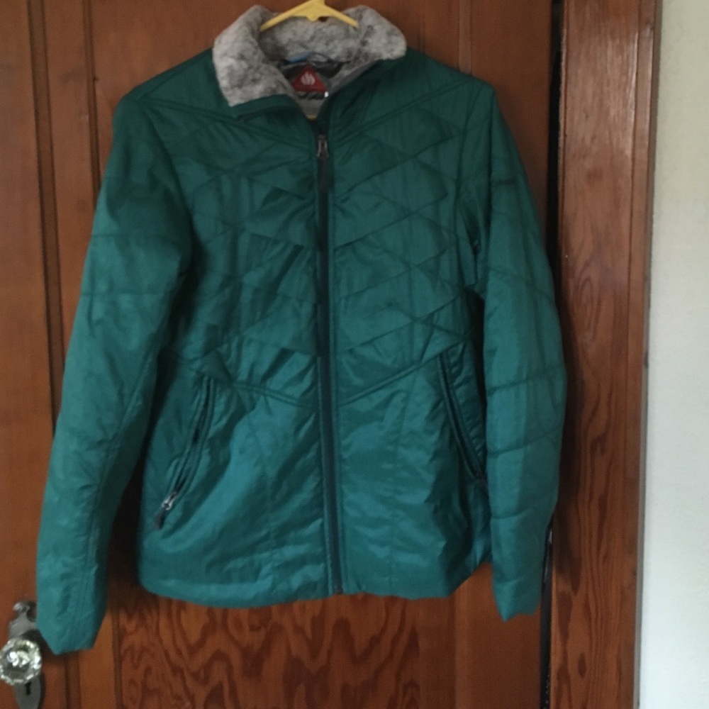 Turquoise Columbia jacket