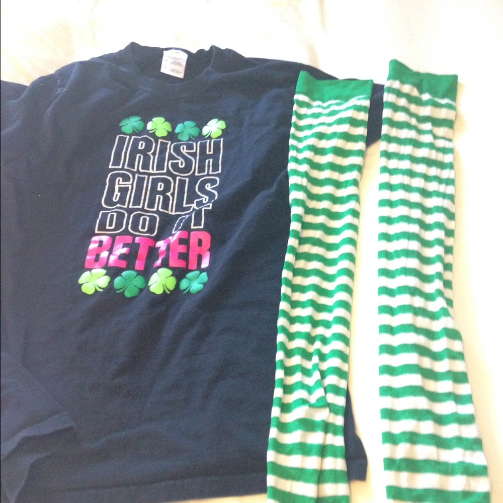 Irish outfit with socks