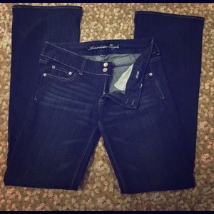 American Eagle Jeans.  Size 8 Long.  Never worn