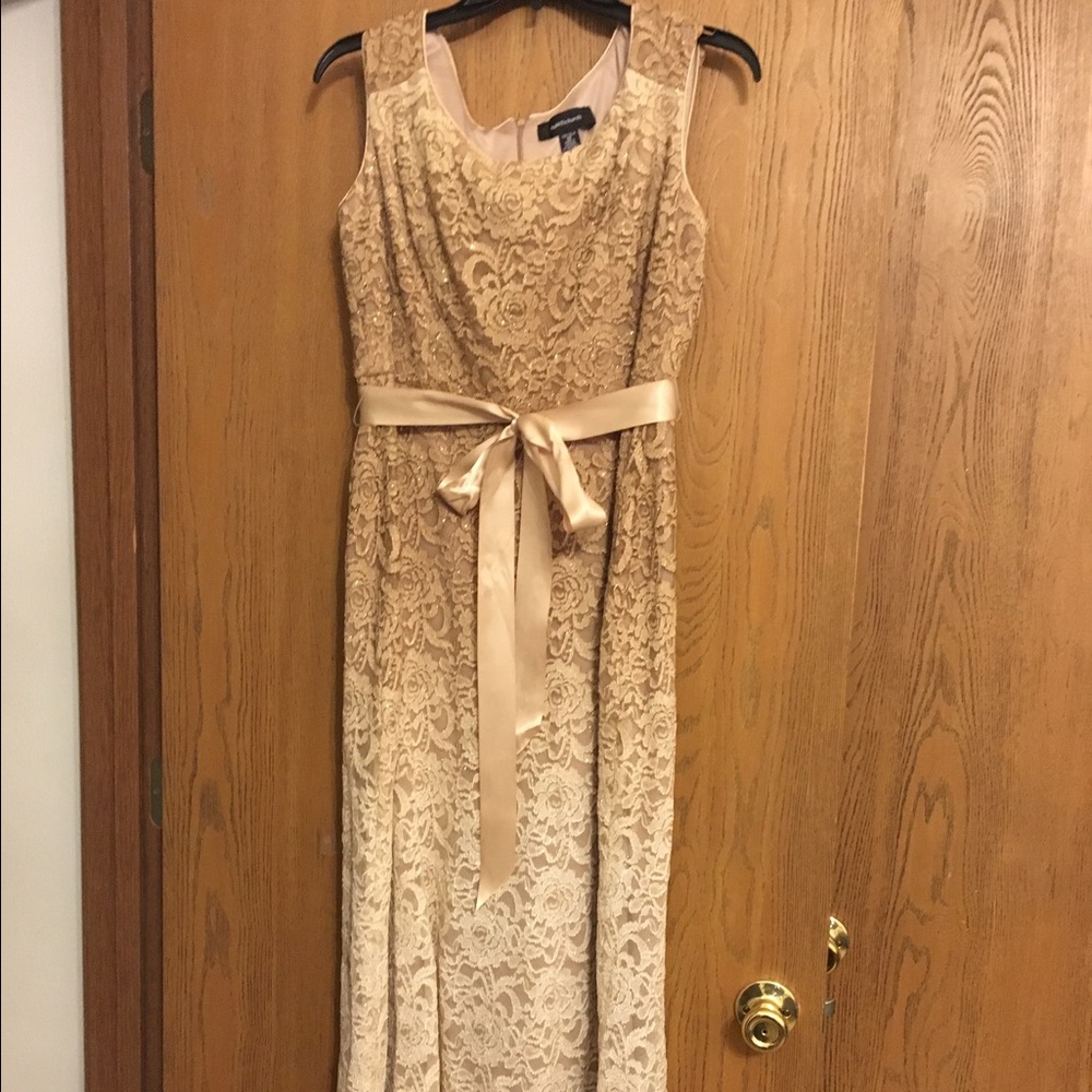 Gold Ombré Gown
