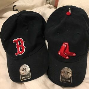 Boston Red Sox hats