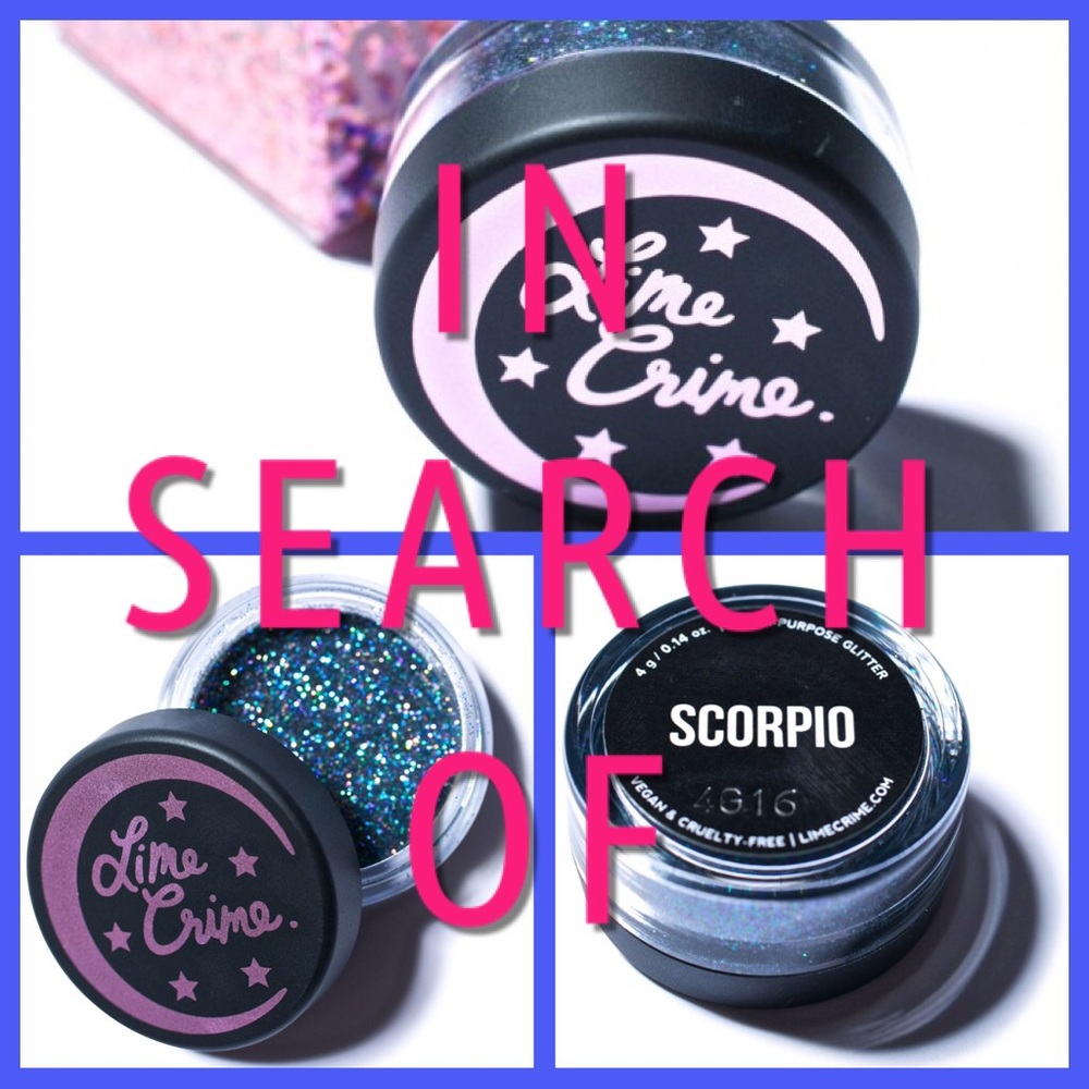 ISO LIME CRIME SCORPIO ZODIAC GLITTER