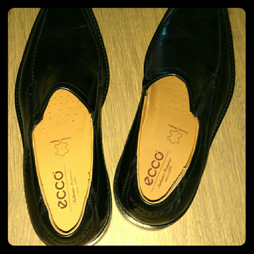 Ecco genuine leather loafers