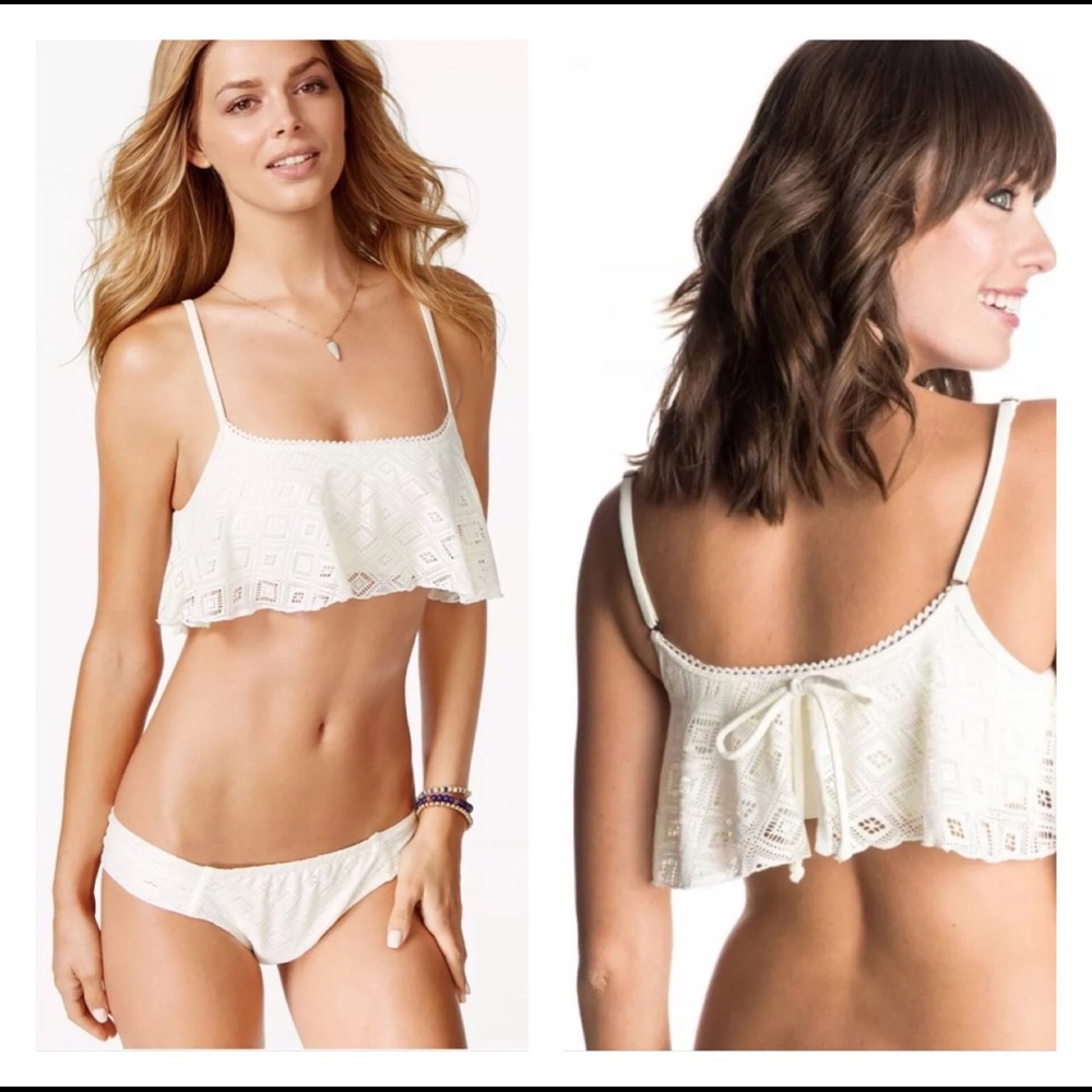 NWT Roxy Cami Bikini Bathing Suit Swimwear Swim