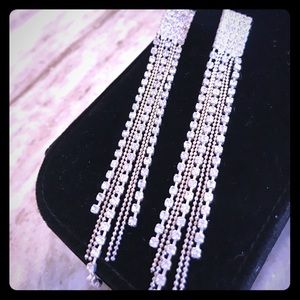 Long💎 Rhinestone Earrings 2 for 1 deal