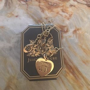 Juicy Couture Virgo Heart Pendant and Chain