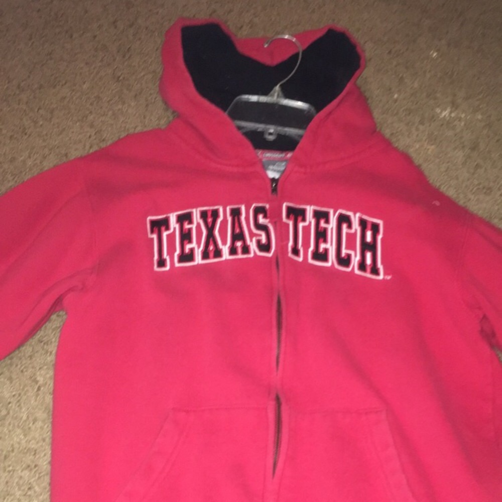 Texas tech zip up