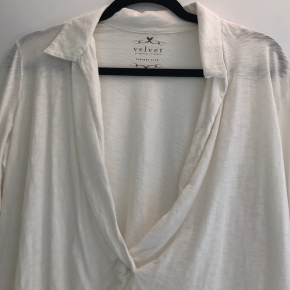 Velvet by Graham & Spencer long sleeve tee - Picture 3 of 4