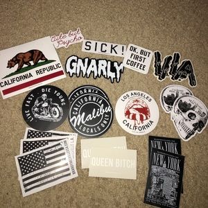 20 Brandy Melville Stickers!!