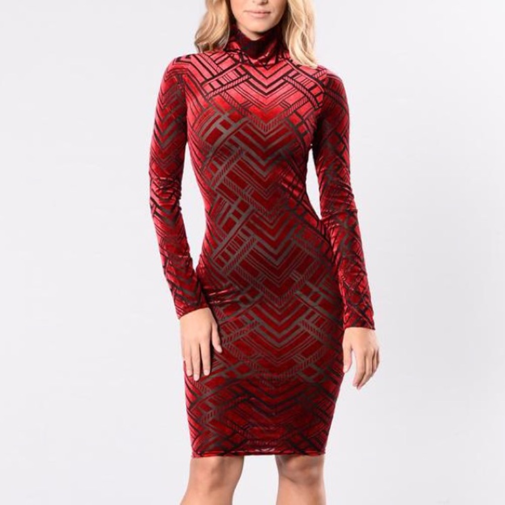 Flirty Red Dress