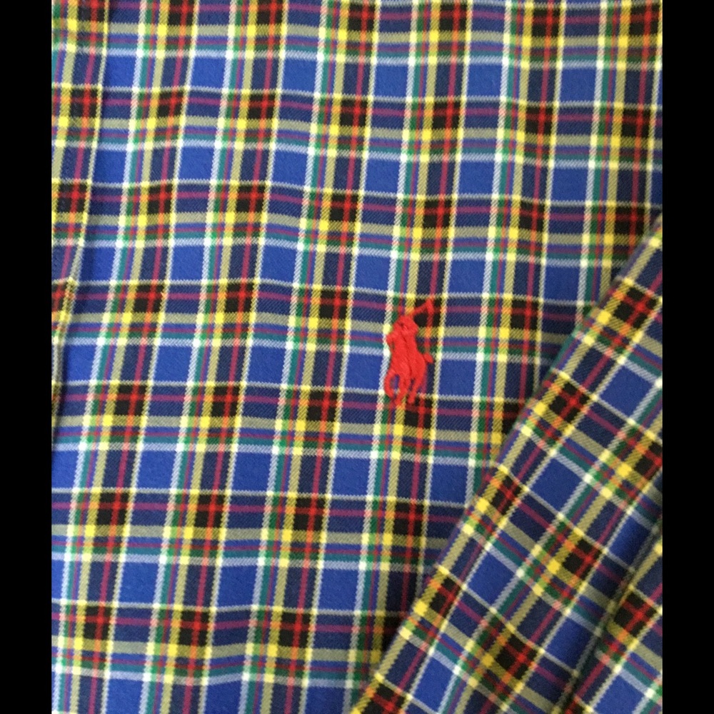 Ralph Lauren button down long sleeve mens large