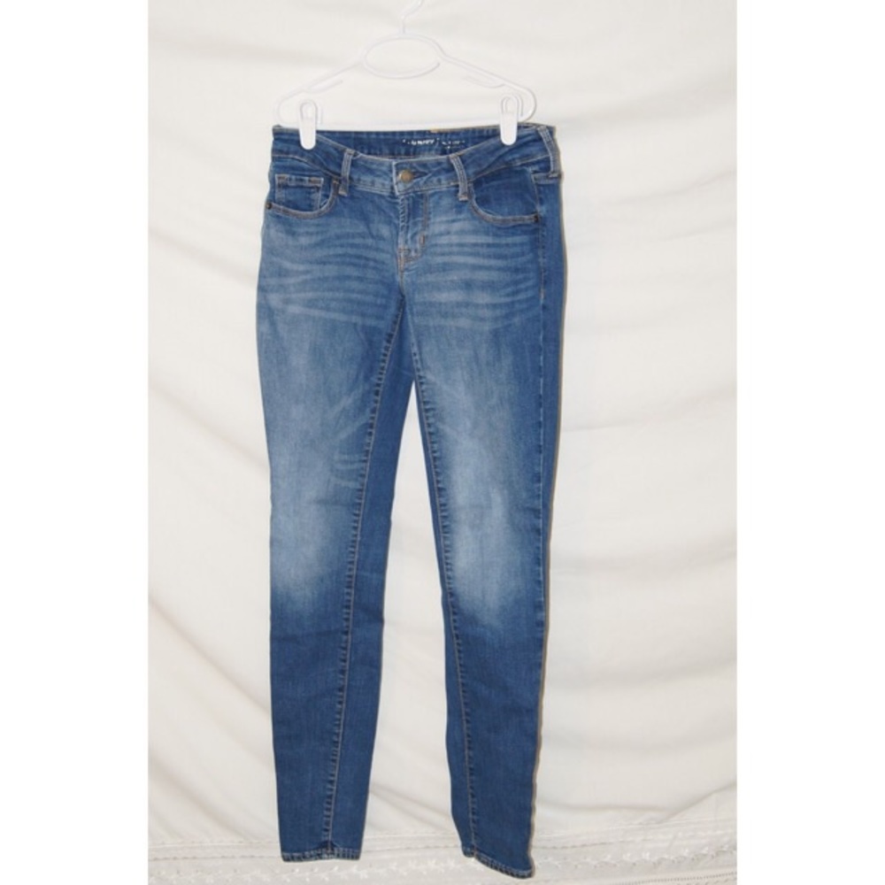 OLD NAVY ROCKSTAR women's mid rise jeans