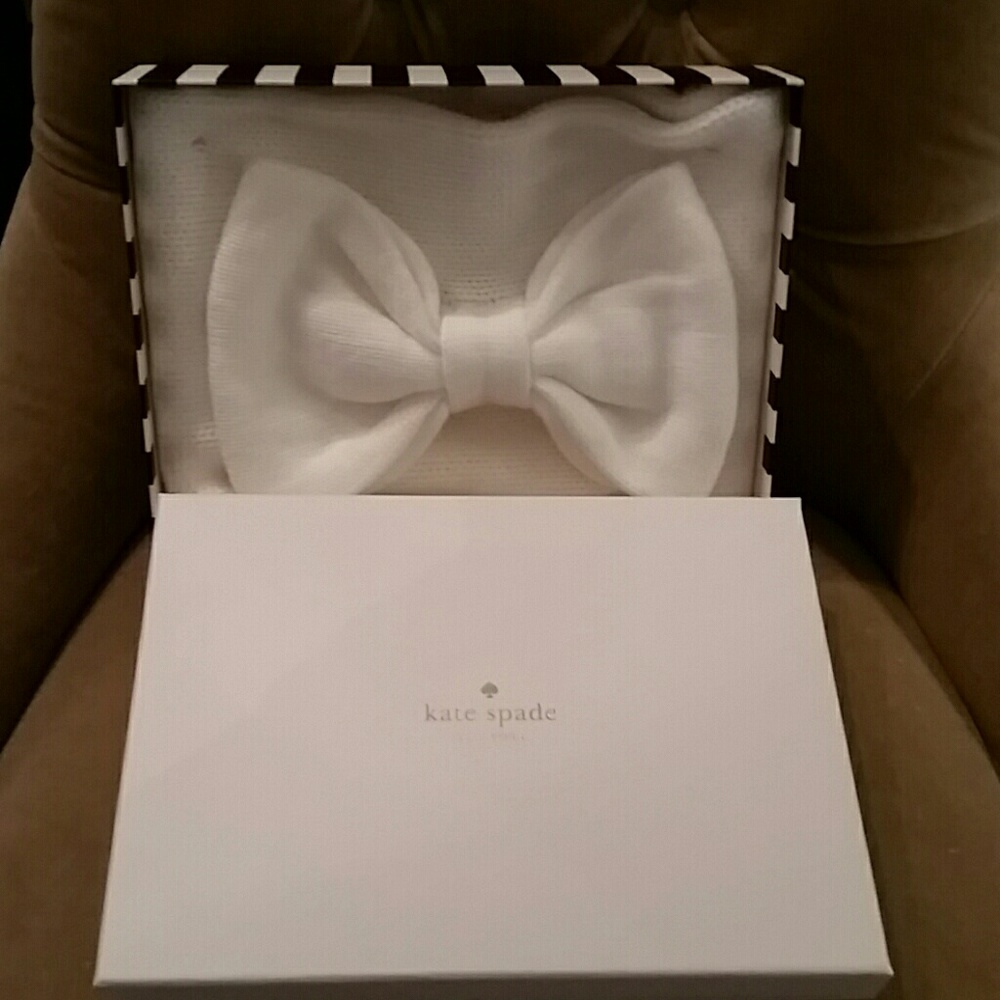 Kate Spade knitted cowl neck type scarf.