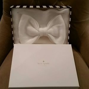 Kate Spade knitted cowl neck type scarf.