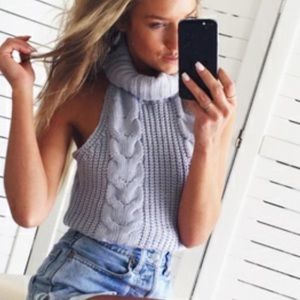 Sabo skirt turtle neck sweater