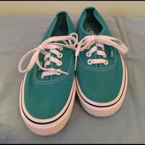 Teal Vans