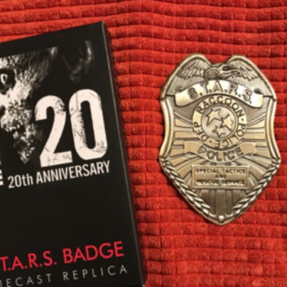 S.T.A.R.S replica badge from resident evil
