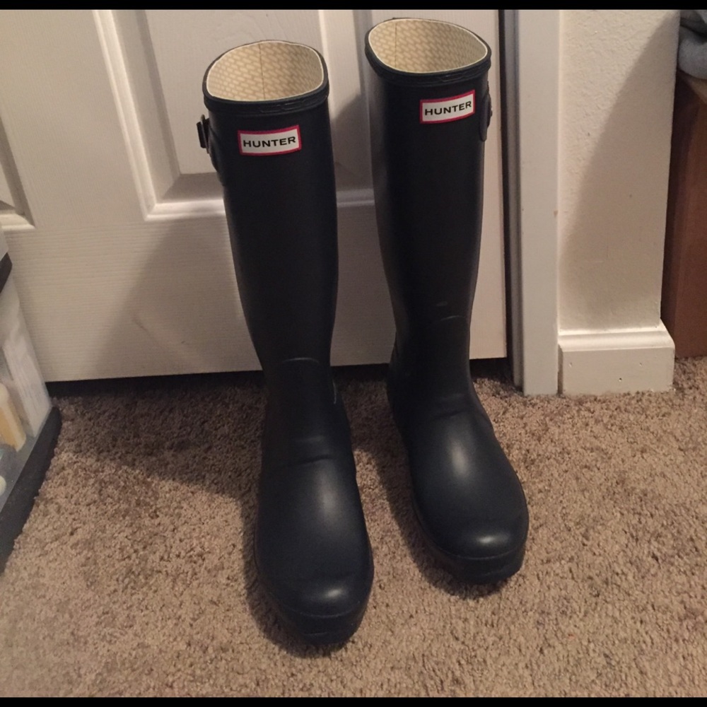 HUNTER Original Tall Boots W23499 Size 7