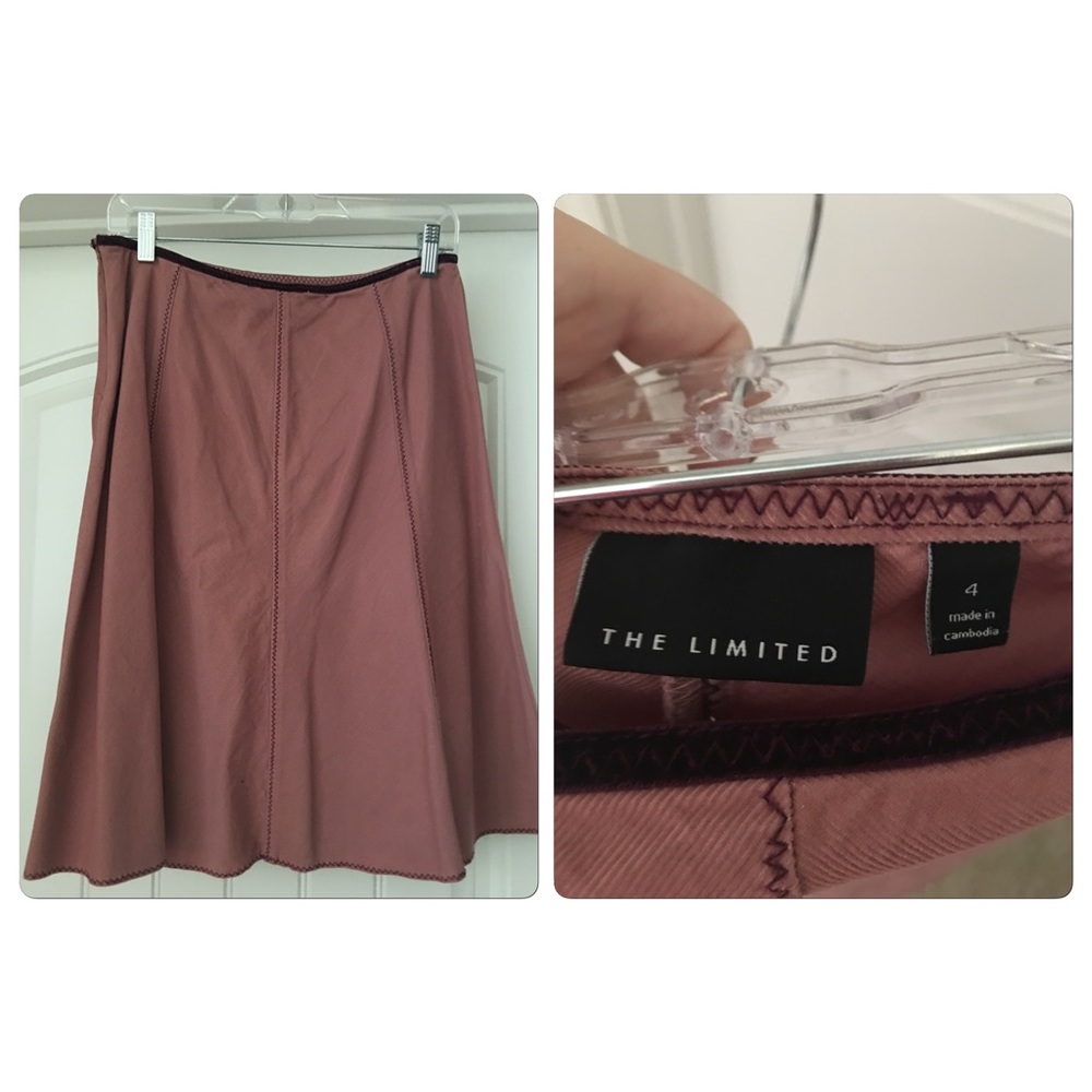 Limited pink corduroy skirt Sz 4
