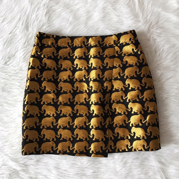 J. Crew Dresses & Skirts - J.Crew Elephant Parade Skirt 🐘