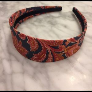 J. Crew Paisley Headband