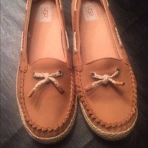 Uggs! Moccasin Loafers.