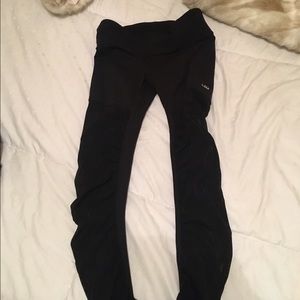 Black ALO Mesh Goddess Leggings - Size Small