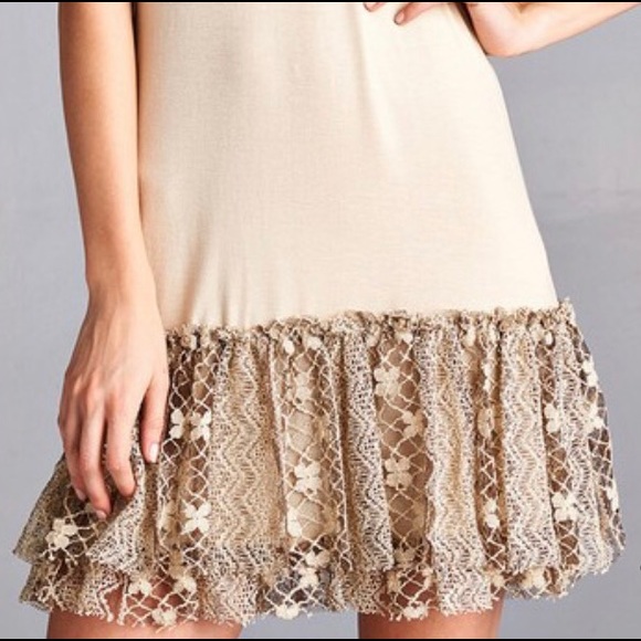 🌸Vintage Lace Extender Slip Dress - Picture 4 of 6