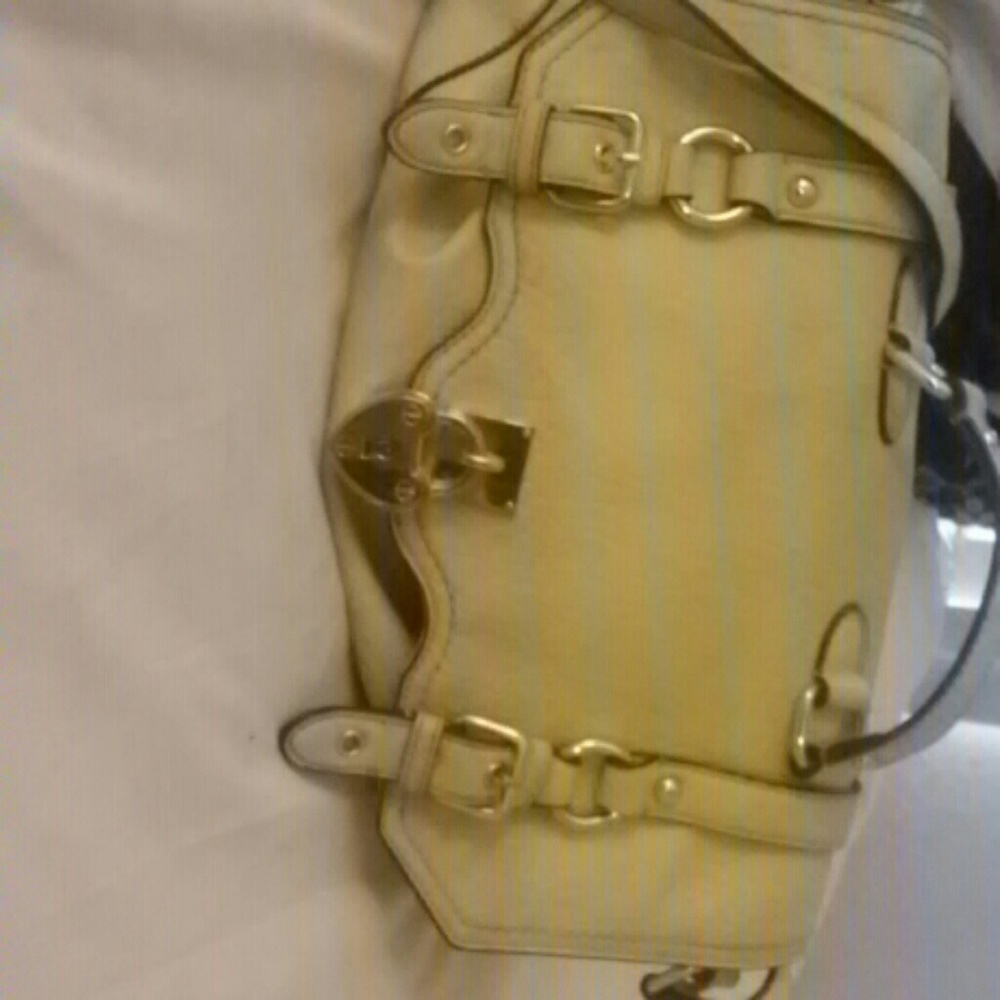 Juicy Couture leather lemon-green purse