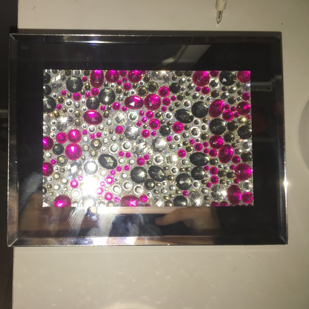 Mirrored jewelry box