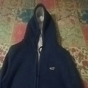 Mens small Hollister fleece lined hoodie