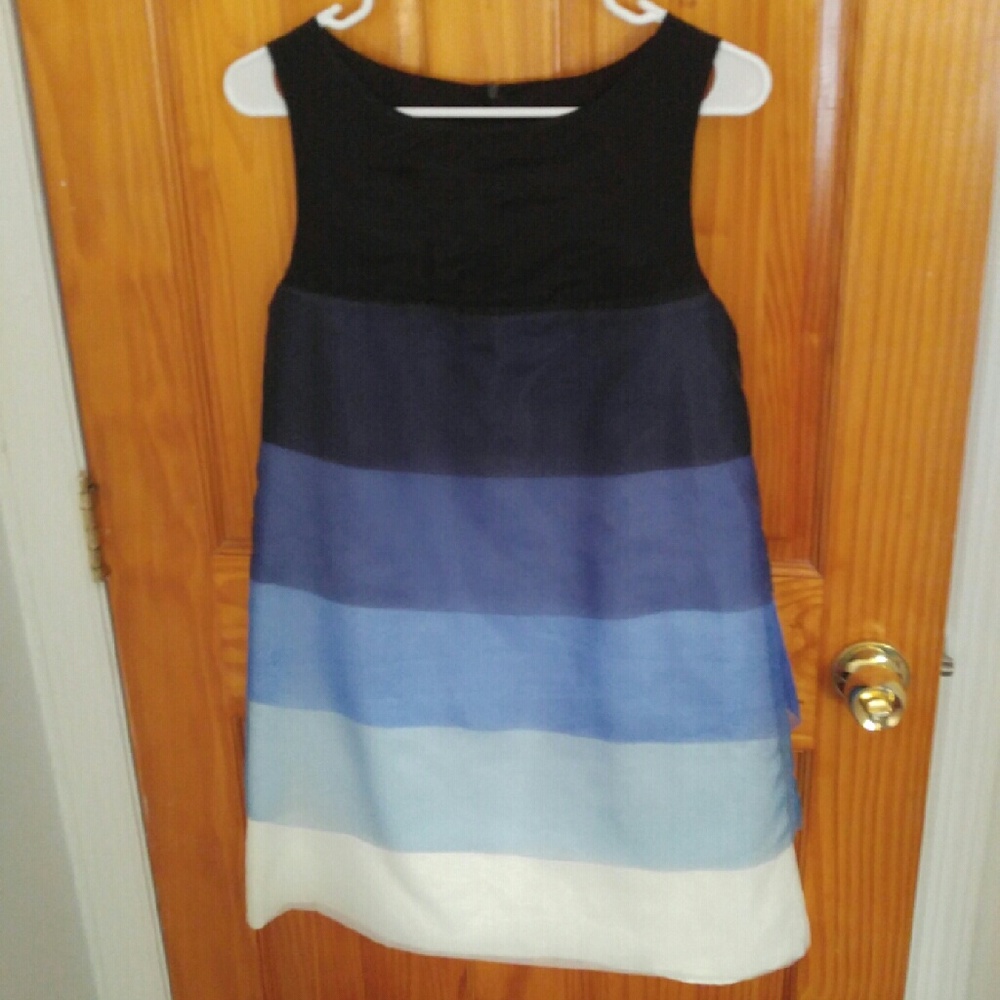 Blue. A line dress. new. size m