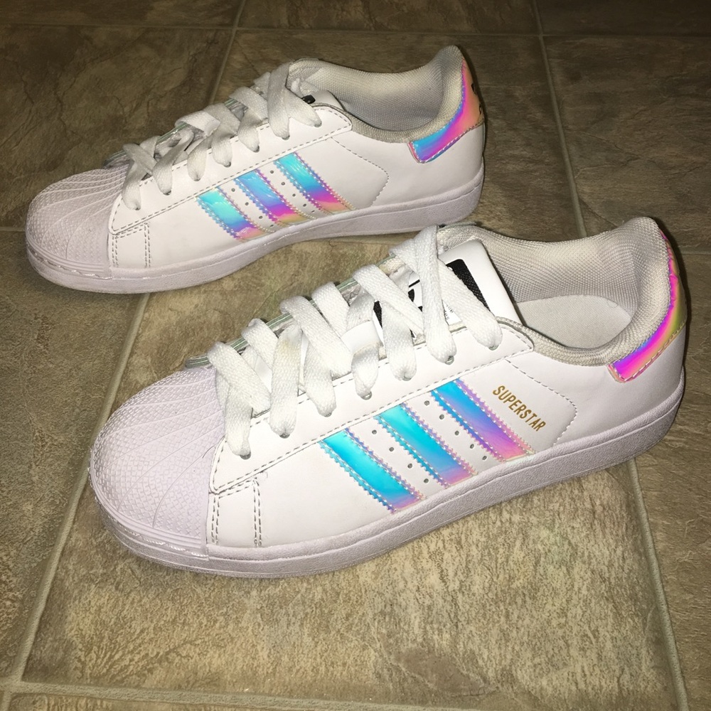 Iridescent / Holographic Adidas