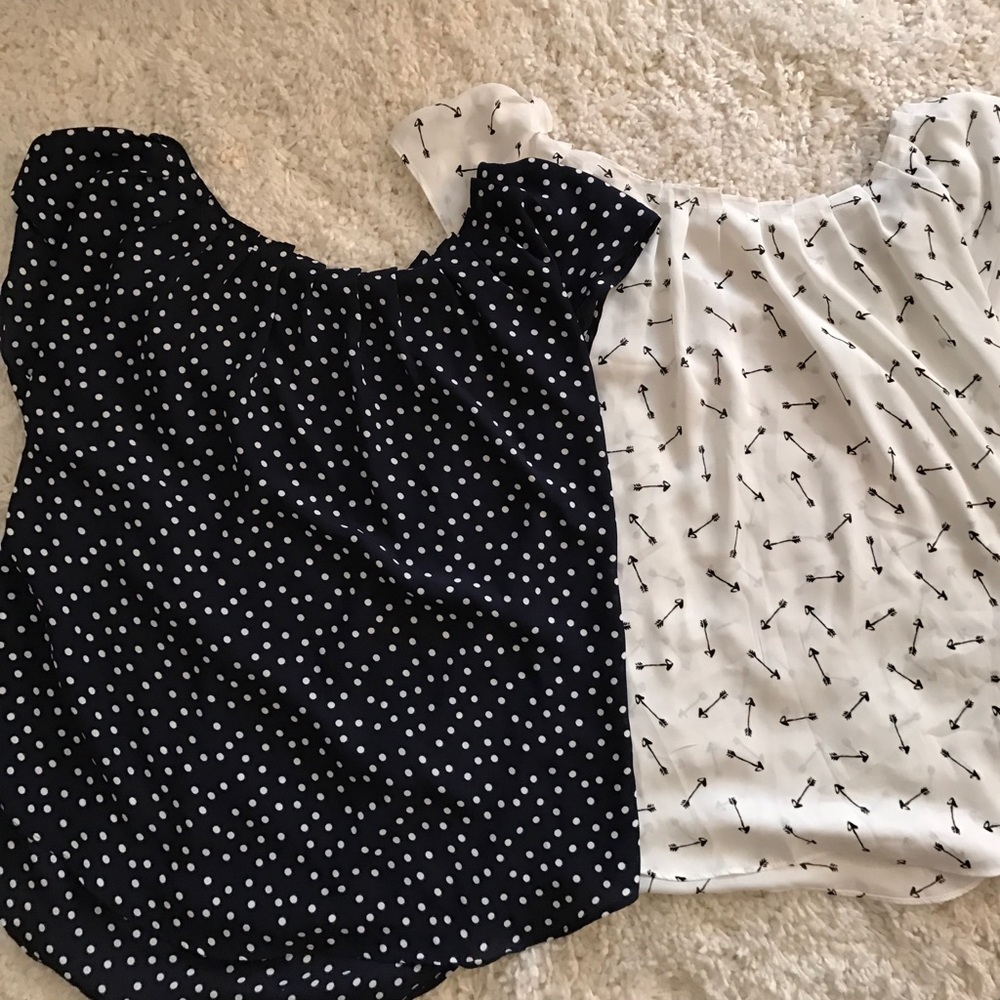 TWO LC Lauren Conrad shirts! Worn once