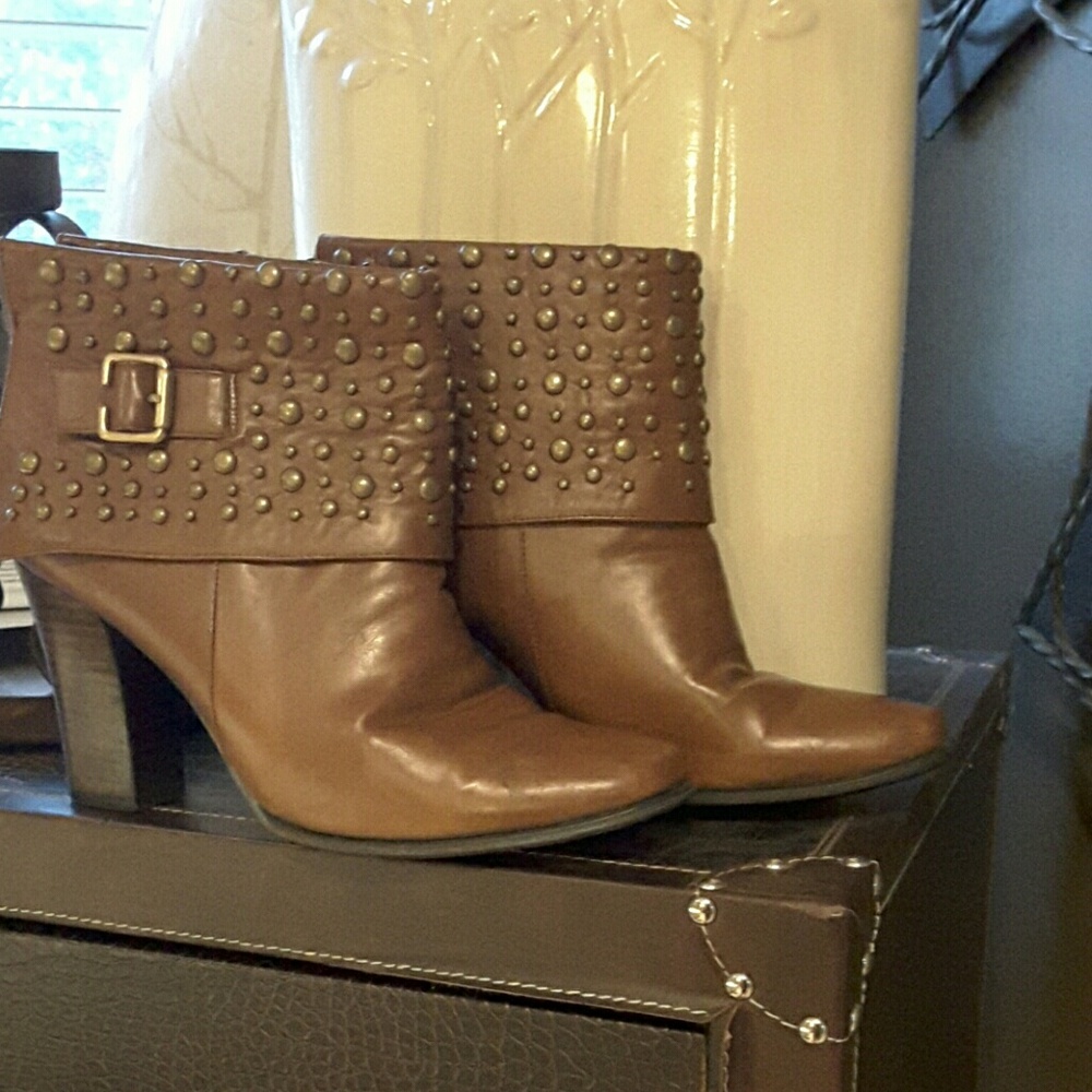 Studded Booties - Picture 1 of 4