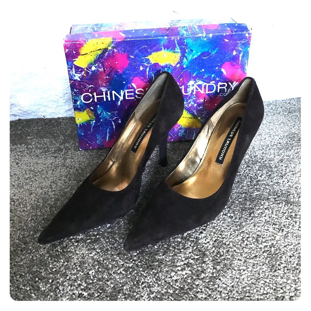 Chinese Laundry Suede Stiletto